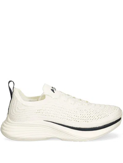 Apl Athletic Propulsion Labs Techloom Zipline Sneakers In White