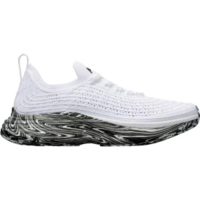 Apl Athletic Propulsion Labs Techloom Zipline Sneakers In White/black/marble