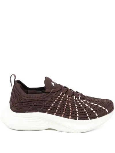 Apl Athletic Propulsion Labs Techloom Zipline Trainers In Brown