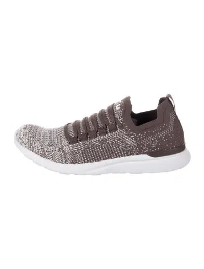 Pre-owned Apl Athletic Propulsion Labs Tweed Pattern Athletic Sneakers In Multicolor