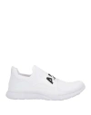 Apl Athletic Propulsion Labs Woman Sneakers White Size 8 Textile Fibers
