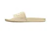 Apl Athletic Propulsion Labs Women's Big Logo Techloom Slide In French Vanilla In Neutral