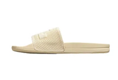 Apl Athletic Propulsion Labs Women's Big Logo Techloom Slide In French Vanilla In Neutral