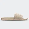 Apl Athletic Propulsion Labs Women's Big Logo Techloom Slide In Parchment In Sand