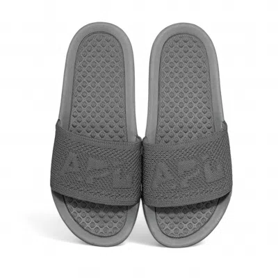 Apl Athletic Propulsion Labs Women's Bl Techloom Slide Sandal In Cosmic Grey In Multi