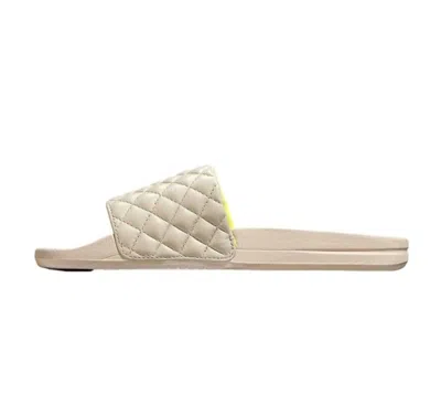 Apl Athletic Propulsion Labs Women's Lusso Slide In Beach/energy In Neutral