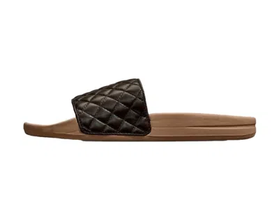 Apl Athletic Propulsion Labs Women's Lusso Slide In Chocolate/caramel In Multi
