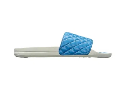 Apl Athletic Propulsion Labs Women's Lusso Slide In Coastal Blue/ivory In Multi