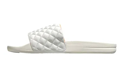 APL ATHLETIC PROPULSION LABS WOMEN'S LUSSO SLIDE IN IVORY/MOLTEN