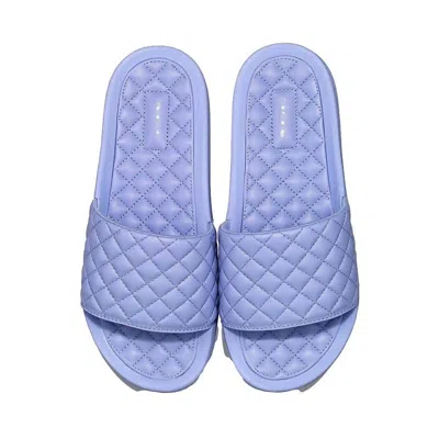 Apl Athletic Propulsion Labs Women's Lusso Slide Sandal In Bellflower In Blue