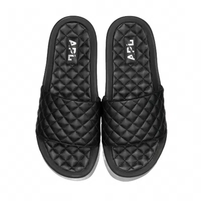 Apl Athletic Propulsion Labs Women's Lusso Slide Sandal In Black