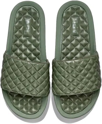 Apl Athletic Propulsion Labs Women's Lusso Slide Sandal In Fatigue In Green