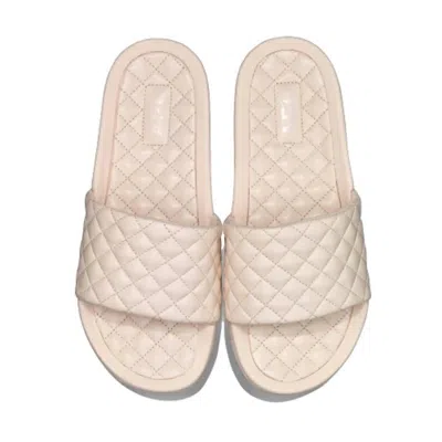 Apl Athletic Propulsion Labs Women's Lusso Slide Sandal In Nude In Neutral