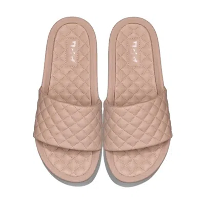 Apl Athletic Propulsion Labs Women's Lusso Slide Sandal In Rose Dust In Multi