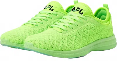 Apl Athletic Propulsion Labs Women's Phantom Shoe In Green/black/clear In Blue