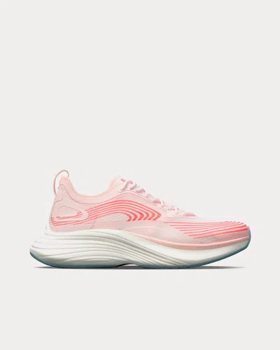 Apl Athletic Propulsion Labs Women's Streamline Running Shoes In Cream/magma/white In Pink