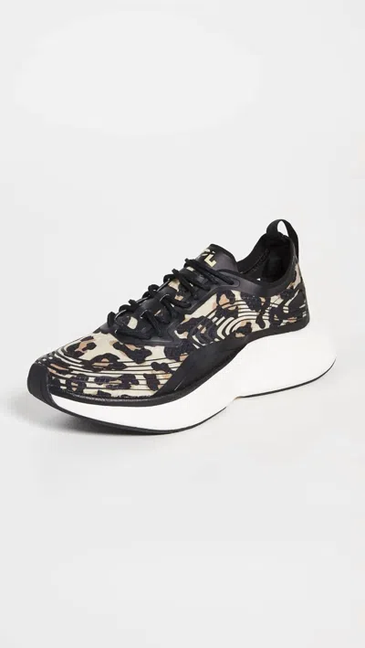 Apl Athletic Propulsion Labs Women's Streamline Running Shoes In Leopard/black/white In Multi