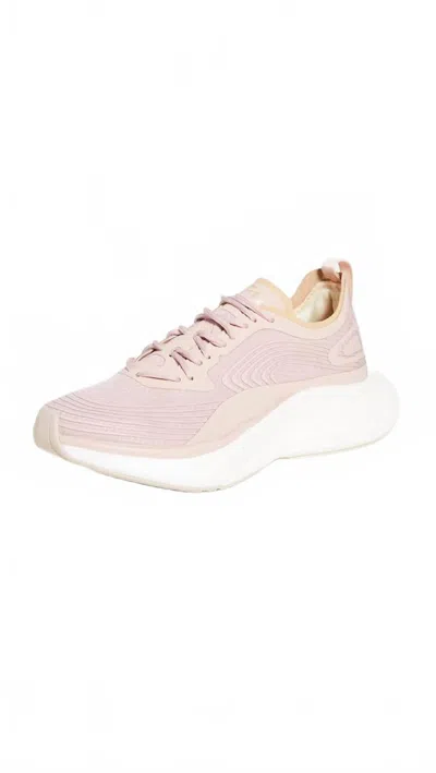Apl Athletic Propulsion Labs Women's Streamline Running Shoes In Rose Dust/champagne/white In Pink