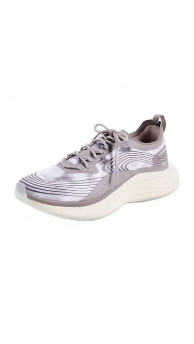 Apl Athletic Propulsion Labs Women's Streamline Running Shoes In Tundra/asteroid/tie Dye In Silver