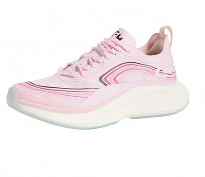 Apl Athletic Propulsion Labs Women's Streamline Shoes In Bleached Pink/burgundy/white