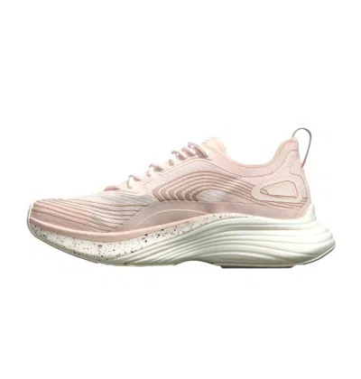 Apl Athletic Propulsion Labs Women's Streamline Shoes In Creme/rose Dust/beachwood In Pink