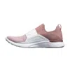 Apl Athletic Propulsion Labs Women's Techloom Bliss Shoe In Beachwood/white/melange In Animal Print
