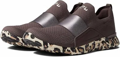 Apl Athletic Propulsion Labs Women's Techloom Bliss Shoe In Chocolate/leopard In Multi