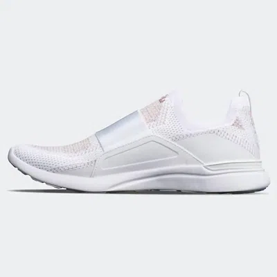 Apl Athletic Propulsion Labs Women's Techloom Bliss Shoe In White/crème/beachwood In Multi