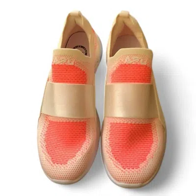 Apl Athletic Propulsion Labs Women's Techloom Bliss Sneaker In Hot Pink Orange In Multi