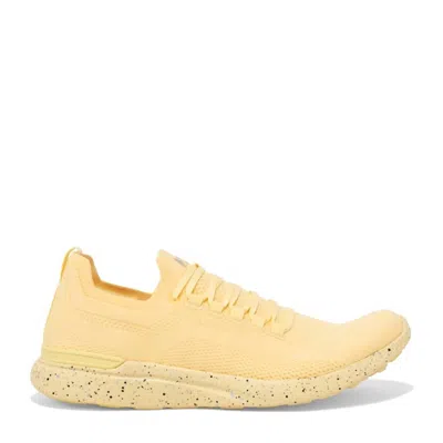 Apl Athletic Propulsion Labs Women's Techloom Breeze Shoe In Lemon Zest/speckle In Multi