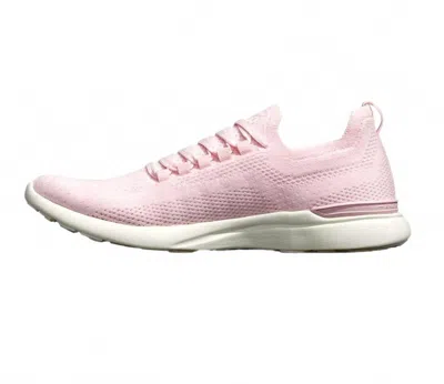 Apl Athletic Propulsion Labs Women's Techloom Breeze Shoe In Soft Pink/fusion Pink/white