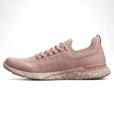 Apl Athletic Propulsion Labs Women's Techloom Breeze Sneaker In Beachwood/creme, Pink In Multi