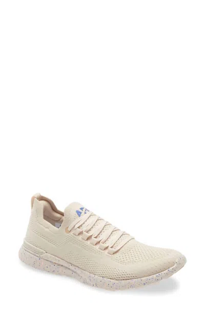 Apl Athletic Propulsion Labs Women's Techloom Breeze Sneaker In Beach/cobalt/speckle In Neutral