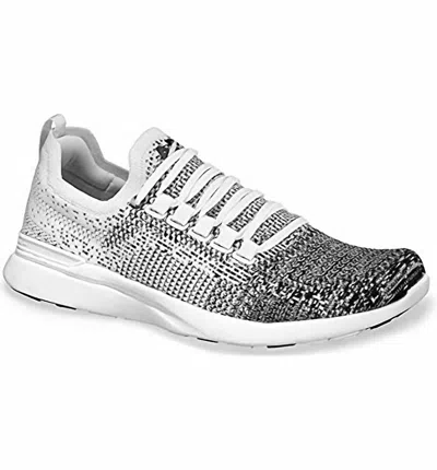 Apl Athletic Propulsion Labs Women's Techloom Breeze Sneaker In White/black/ombre In Multi