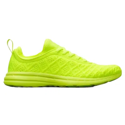 Apl Athletic Propulsion Labs Women's Techloom Phantom Sneaker In Energy / Clear In Green