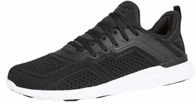 Apl Athletic Propulsion Labs Women's Techloom Tracer Sneaker In Black/white In Multi