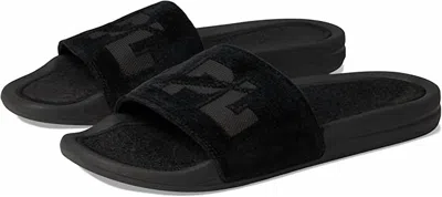 Apl Athletic Propulsion Labs Women's Techloom Velvet Slide Sandal In Black