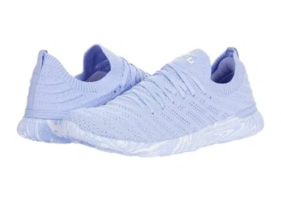 Apl Athletic Propulsion Labs Women's Techloom Wave Athletic Sneakers In Bellflower/white/marble In Blue