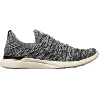 Apl Athletic Propulsion Labs Women's Techloom Wave Athletic Sneakers In Black/pristine/melange In Multi