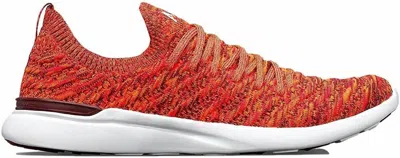 Apl Athletic Propulsion Labs Women's Techloom Wave Athletic Sneakers In Burgundy/magenta/melange In Multi