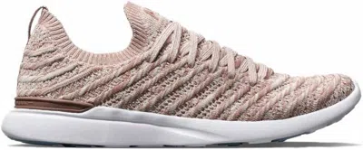 Apl Athletic Propulsion Labs Women's Techloom Wave Athletic Sneakers In Creme/beachwood/melange In Multi