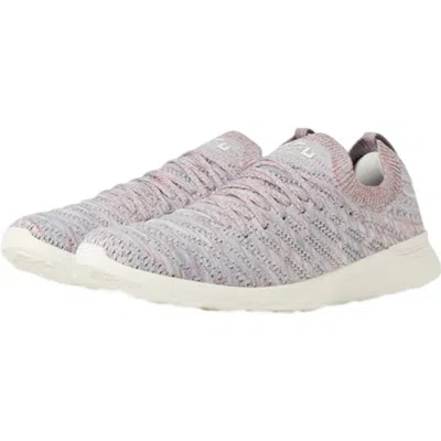 Apl Athletic Propulsion Labs Women's Techloom Wave Athletic Sneakers In Frozen Grey/cedar/melange In Neutral