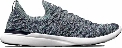 Apl Athletic Propulsion Labs Women's Techloom Wave Athletic Sneakers In Indigo/tropical Green/melange In Blue