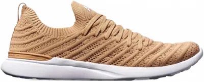 Apl Athletic Propulsion Labs Women's Techloom Wave Athletic Sneakers In Tan/white In Brown