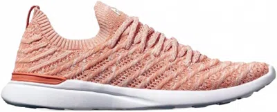 Apl Athletic Propulsion Labs Women's Techloom Wave Athletic Sneakers In Terracotta/pristine/melange In Multi