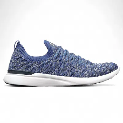 Apl Athletic Propulsion Labs Women's Techloom Wave Sneaker In Midnight/cobalt/melange In Multi