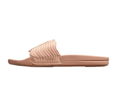 Apl Athletic Propulsion Labs Women's Techloom Zigzag Slide In Blush/vanilla In Multi