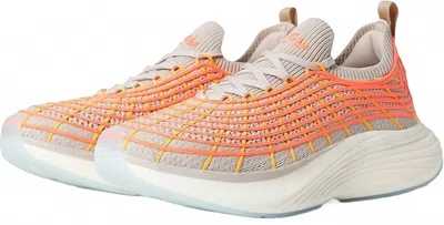 Apl Athletic Propulsion Labs Women's Techloom Zipline Shoe In Clay/laser Red/marigold In Multi