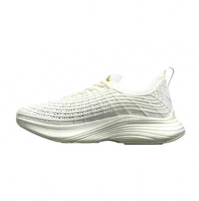 Apl Athletic Propulsion Labs Women's Techloom Zipline Shoes In Ivory/gold In Animal Print