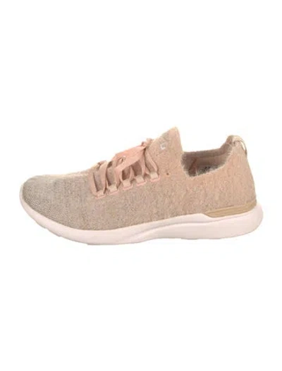 Pre-owned Apl Athletic Propulsion Labs Wool Athletic Sneakers In Pink
